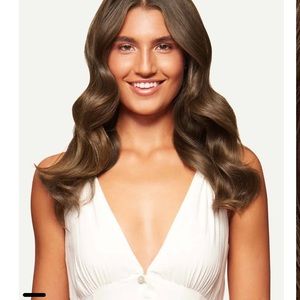 16" Neutral Brown Halo® Hair Extensions (140g)